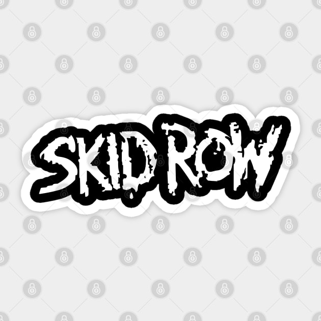 Skid Row Sticker by Arestration